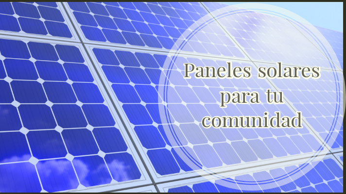 Paneles solares en comunidad de vecinos ¿Es posible?